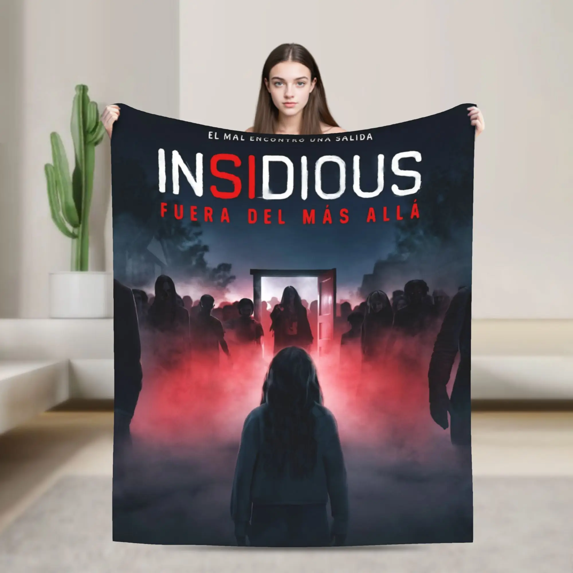 Insidious Movie 2026 Throw Blanket for Couch  Soft Fuzzy Plush Blanket 50x60 Inches Multiple Sizes Bedspread for All Seasons