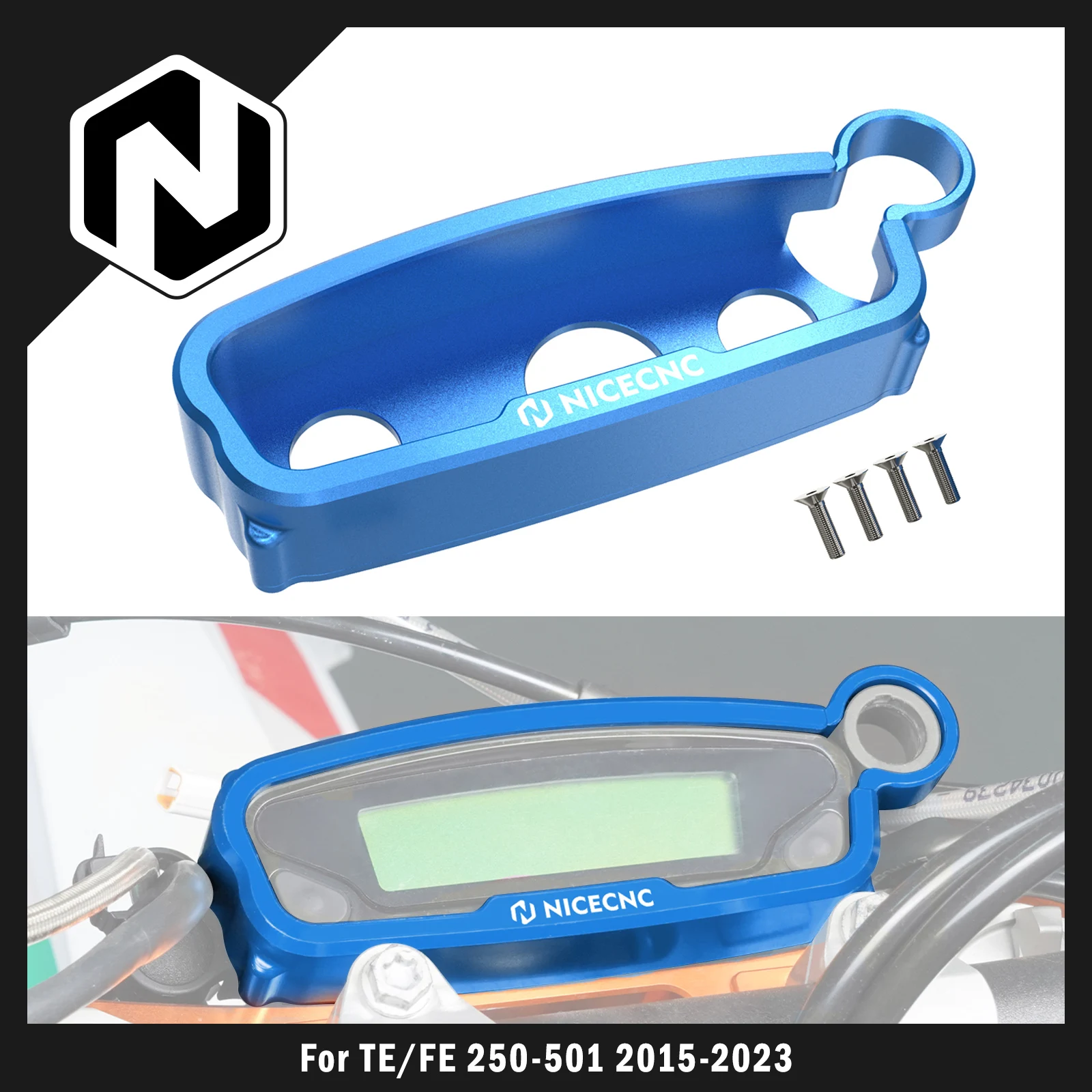 

For Husqvarna TE 300 TE 250 FE 250 FE 350 FE 450 501 2015-2023 Speedo Odometer Cover Protector For GasGas EC 300 250 2021-2023
