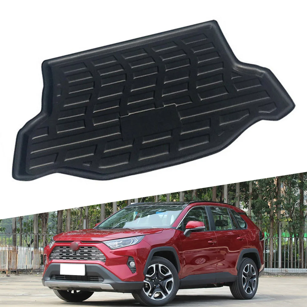 Car Rear Trunk Tray Boot Liner Cargo Mat Floor Protector For Toyota RAV4 2013 2014 2015 2016 2017 2018 / RAV 4 13 14 15 16 17 18