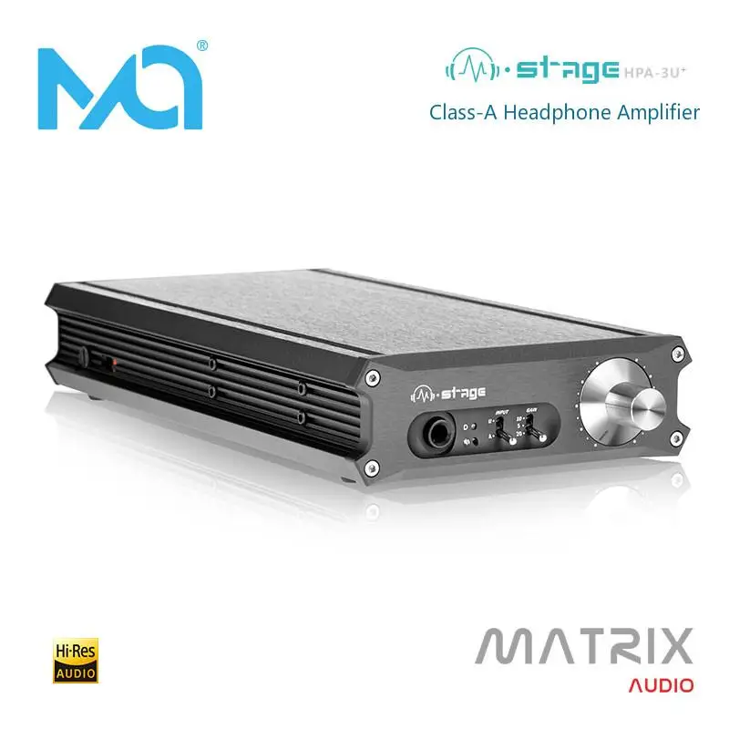 

Matrix M-Stage HPA-3U Class A Headphone Amplifier HPA-3U USB DAC Decoder