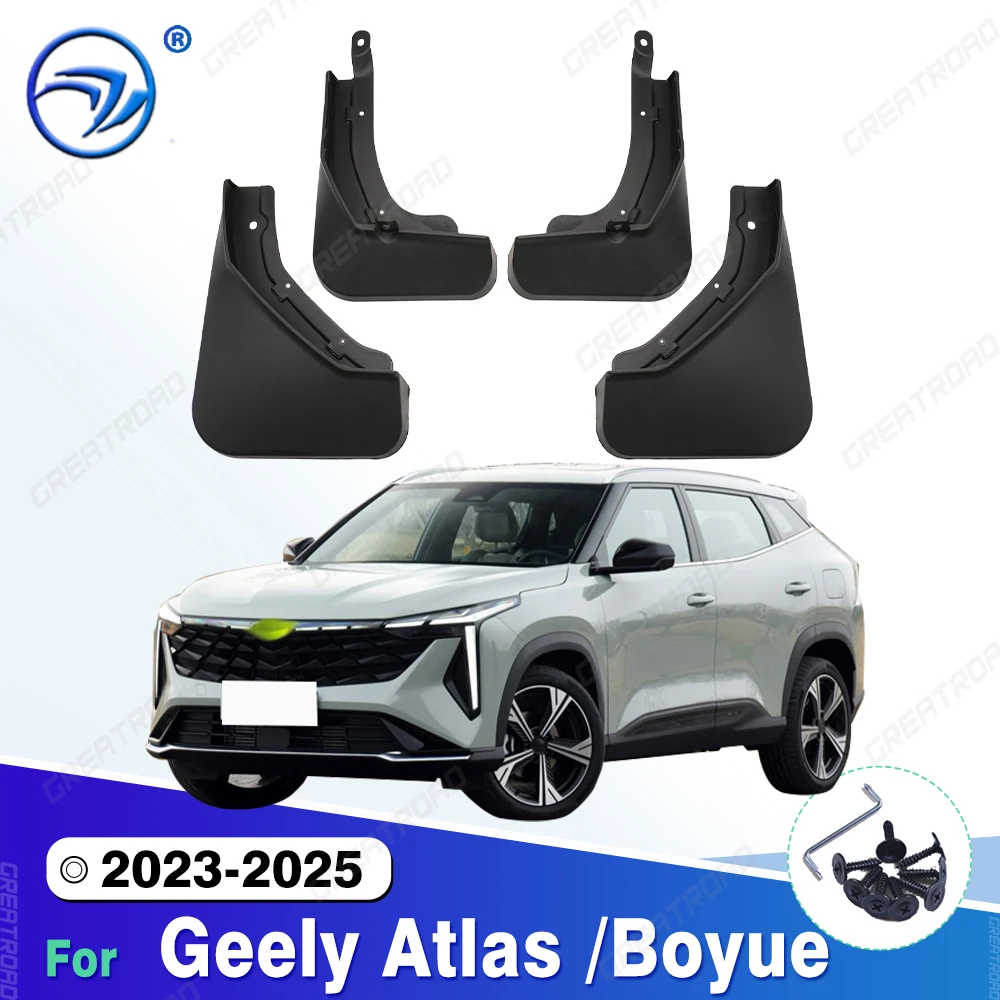 

Для Geely Atlas/Boyue 2023 2024 2025 брызговики на крыло брызговики брызговики автомобильные аксессуары