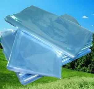 100pcs 14 x 20 cm PVC Heat Shrinkable Bags Film Wrap Cosmetic Packaging Wrap Materials H#