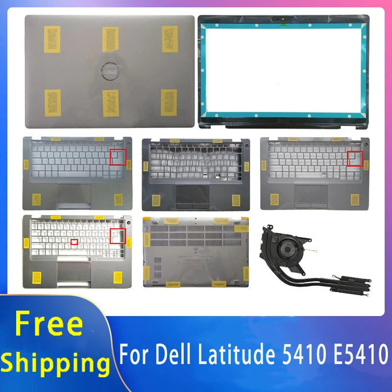 

New For Dell Latitude 5410 E5410;Replacement Laptop Accessories Lcd Back Cover/Palmrest/Bottom With LOGO 0NKPM7 00W819