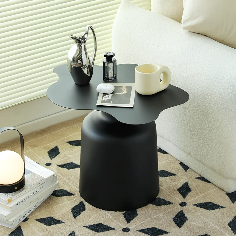 Console Black Coffee Table Couch Bed Side Small Bedside Center Tables Living Room Salon Stolik Kawawy Living Room Furniture image 2