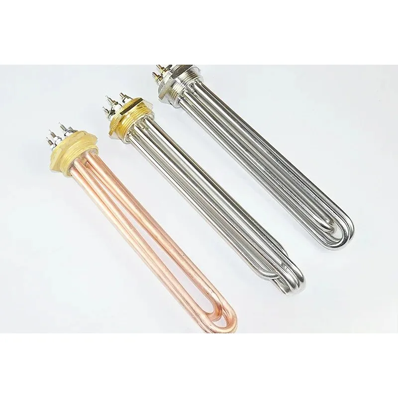 One and a half inch 47 copper engineering water tank high power heating rod/heating tube/DN40 electric heating tube 6 918KW
