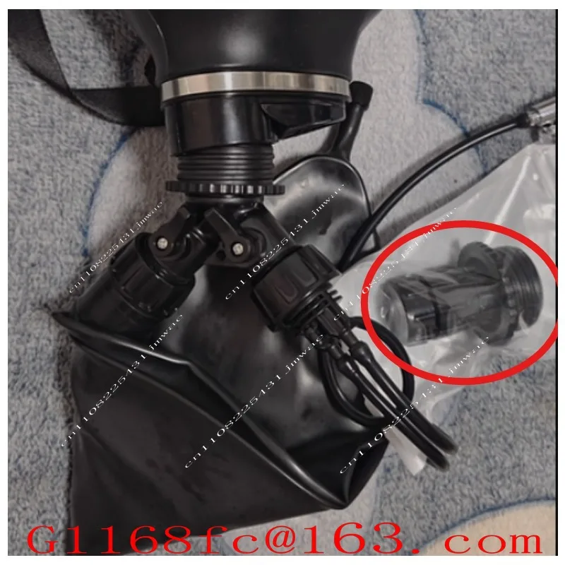 Gas Mask Regulator, Knob Adjustment, Universal Accessories for Breathing Control
