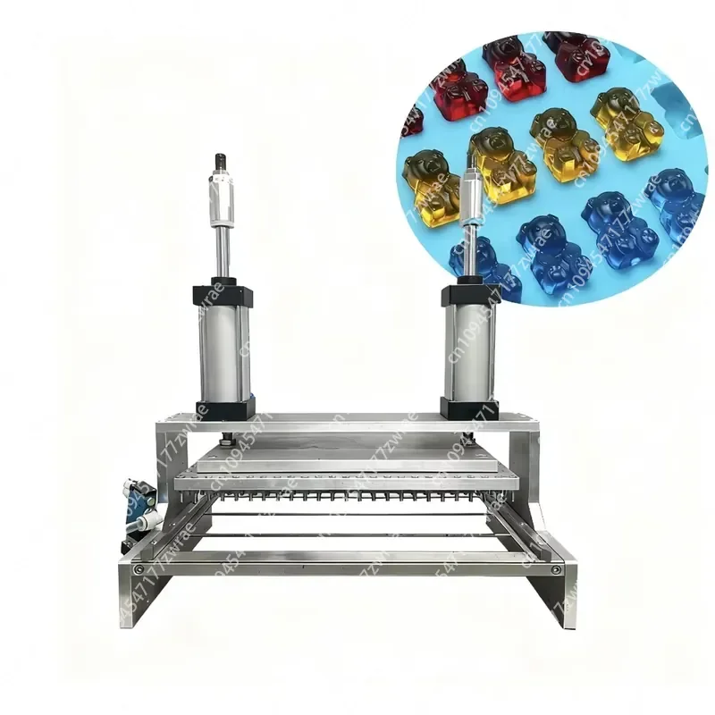 2025 LST Penumatic Gummy Silicone Mold Demoulding Machine Easy to Operate New Condition Chocolate and Candy Demolder for