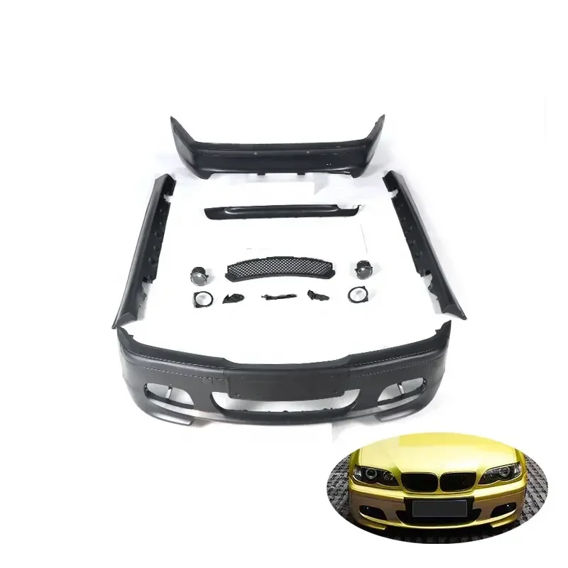 Car Accessories Sedan PP Plastic Body Kit For Bmw 3 Series E46