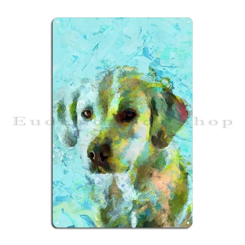 Dog Golden Retriever Metal Plaque Poster Pub Create Kitchen Garage Bar Tin Sign Poster