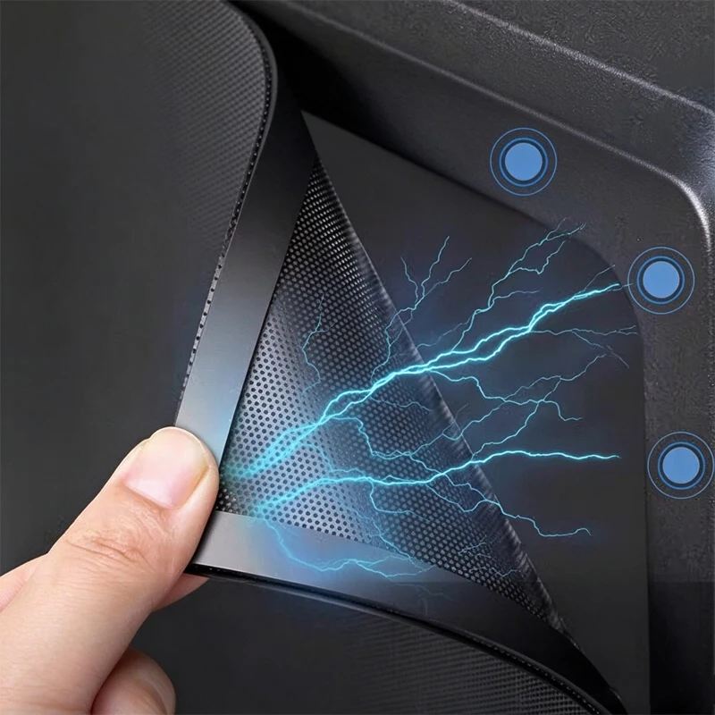 Chassis PVC dustproof mesh desktop host side panel cover cabinet speaker magnetic suction cover heat dissipation and ventilation