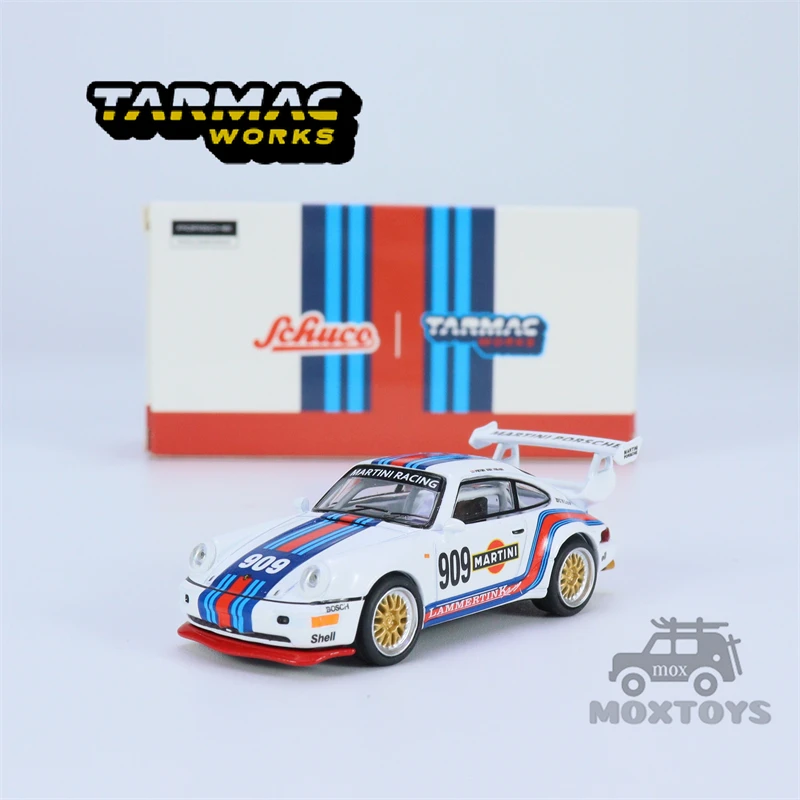 

Tarmac Works 1:64 911 RSR Martini Racing Diecast Model Car