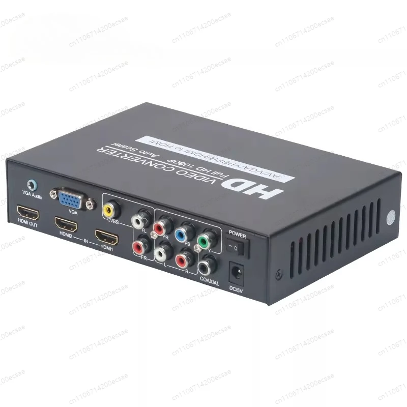 

Кабель-конвертер/переключатель видео CVBS/HDMI/YPBPR/VGA в HDMI HD с коррекцией хроматической аберрации