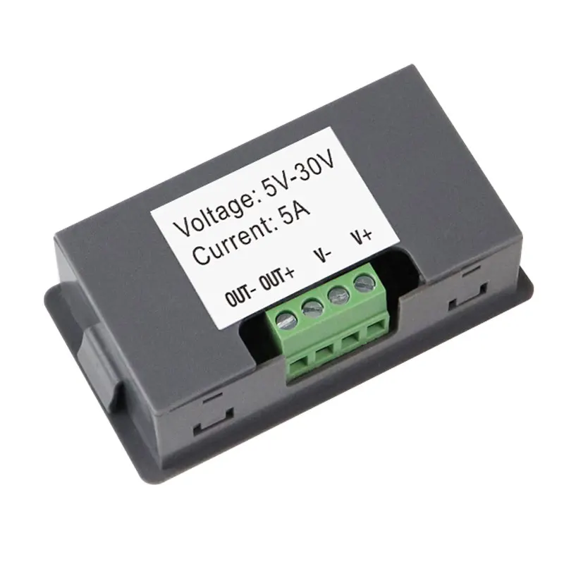 5V12V24V จอแสดงผลดิจิตอล PWM สวิตช์โมดูลควบคุมเครื่องเข้ารหัส5A อุปกรณ์ควบคุมความเร็วรอบจอ DC