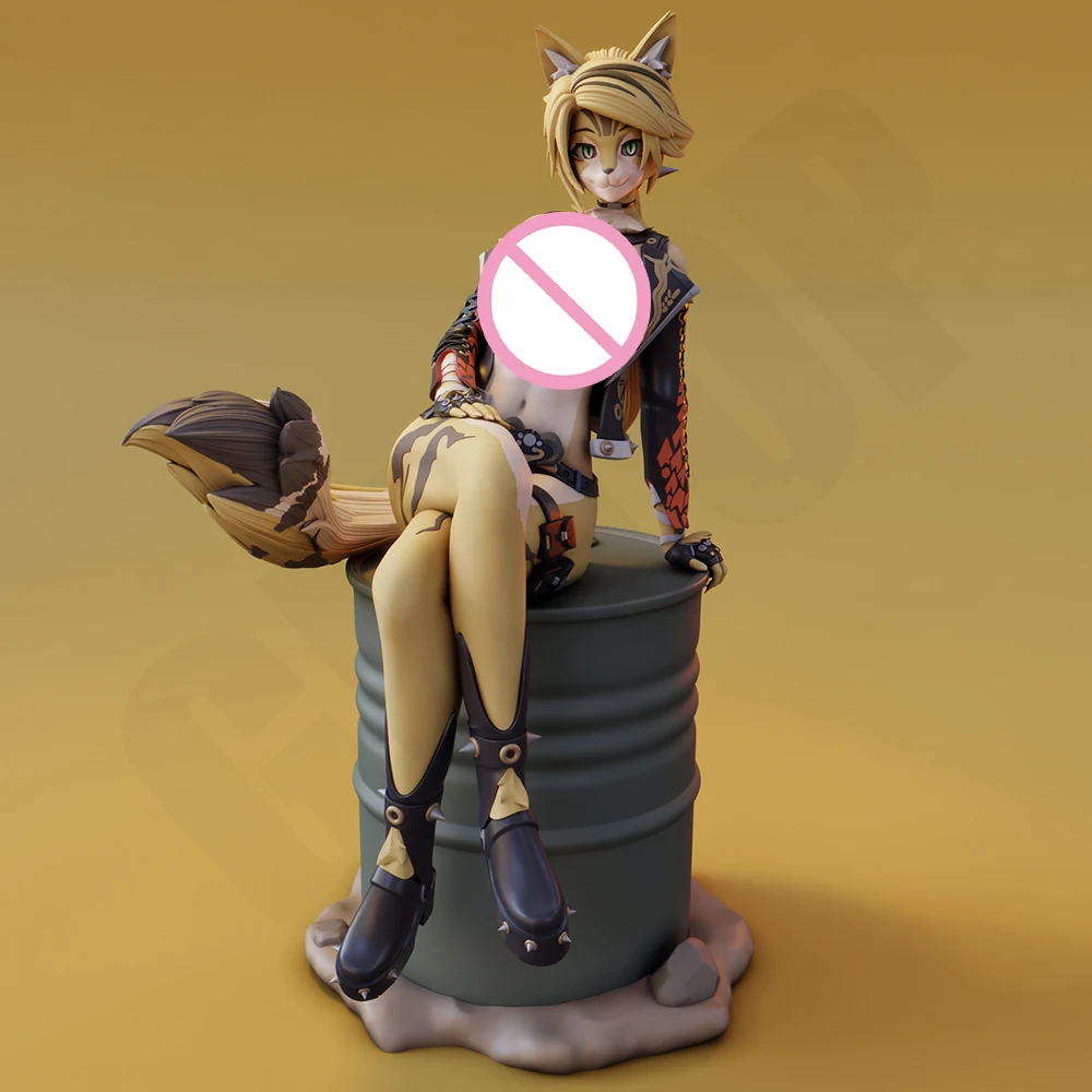 

NSFW Очаровательная лиса, масштаб 1/24, фигурка из смолы, модель, комплект, сексуальная диорама в разобранном виде, неокрашенная кукла, 3D печать, статуя «сделай сам», ремесленные игрушки