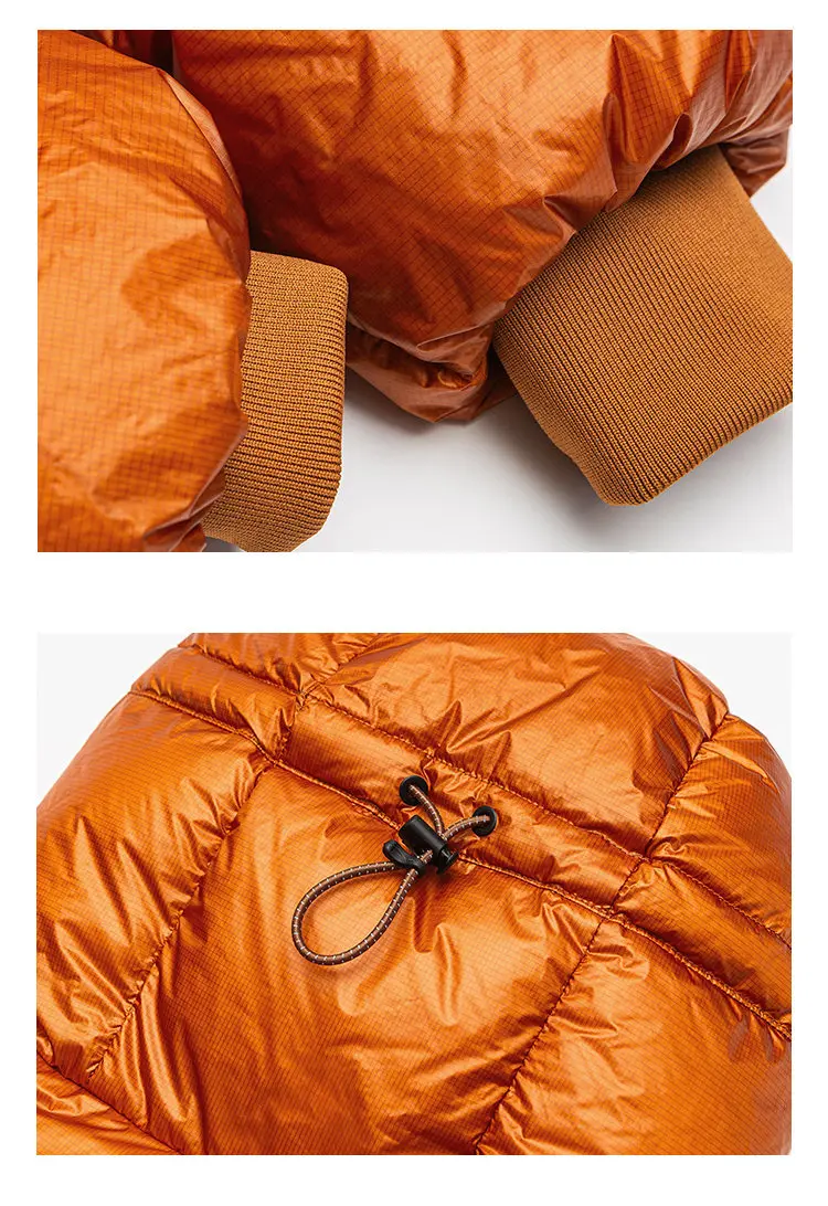 Y2K 2025 شتاء جديد مقنعين في الهواء الطلق مقاوم للماء أسفل السترات الرجال النساء 90% أسفل معاطف تنوعا مريحة الدافئة سترة أنيقة تحمل شعار لعبة البيسبول #6