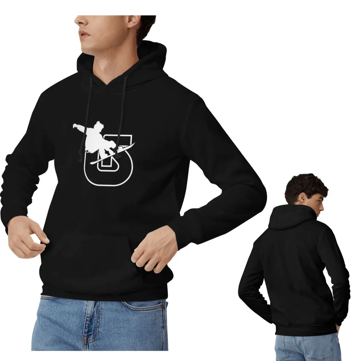 بيرتون على الجليد Sportive (4)1 هوديس للرجال والنساء بلوفر كاجوال بلوزات موضة كم طويل ملابس الشارع الشهير الخريف الشتاء #1