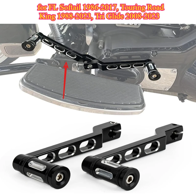 

Motorcycle Heel Toe Shifter Gear Shift Pedal Lever Arms with Shifter Peg for FL Softail 1986-2017 Touring Road King 1988-2023