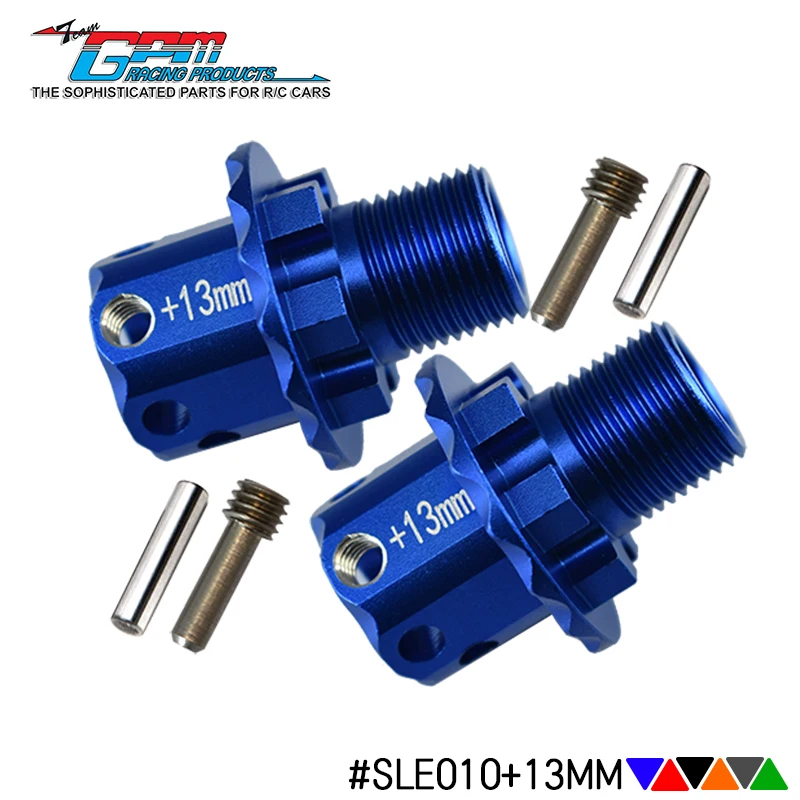 

GPM Aluminum 13mm Hex Adapters For TRAXXAS 1/8 Sledge Monster Truck