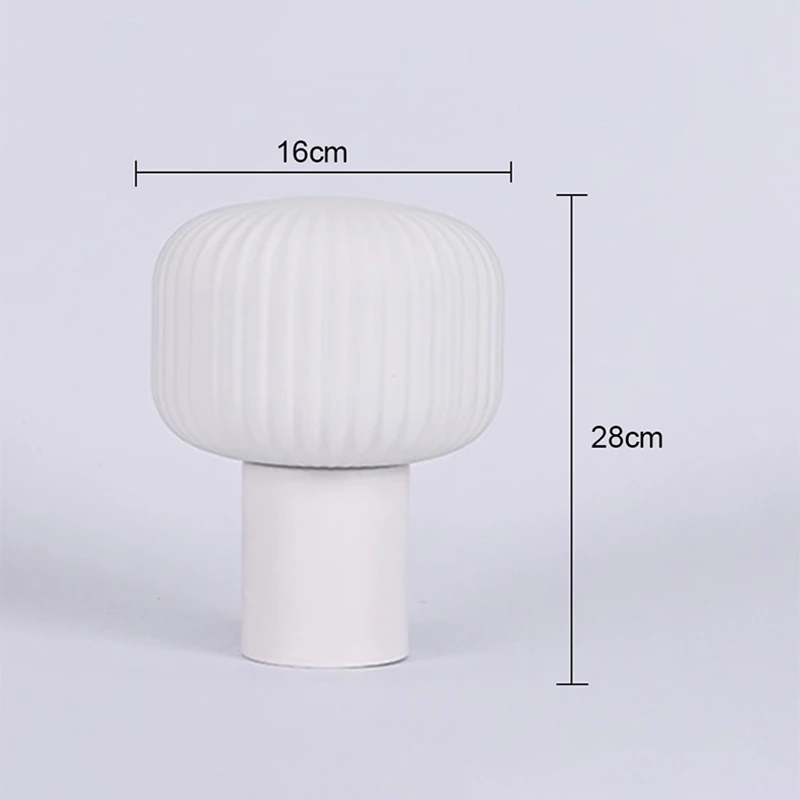 Mushroom Touch Led Table Light Japanese Style Night Lighting For Home Bar Bedroom Bedside Portable Atmosphere LED Desk Lamps