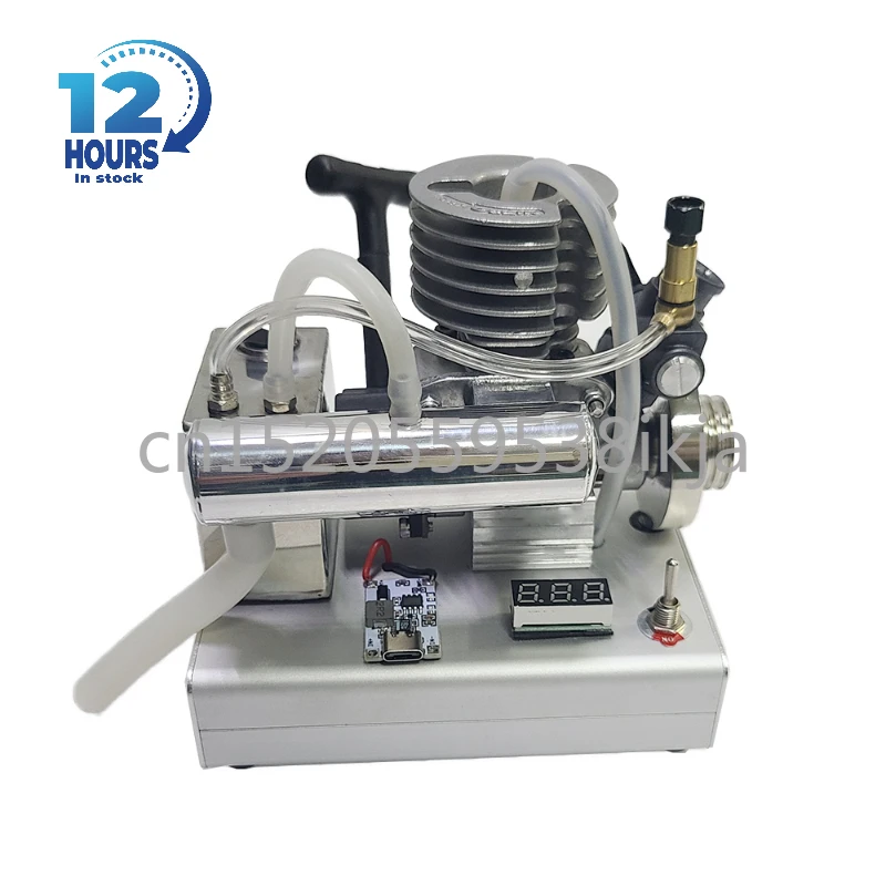 

Модель бензинового двигателя DIY уровня 15, модифицированная версия, металлический двигатель, подходит для радиоуправляемой модели автомобиля, модель корабля, игрушки