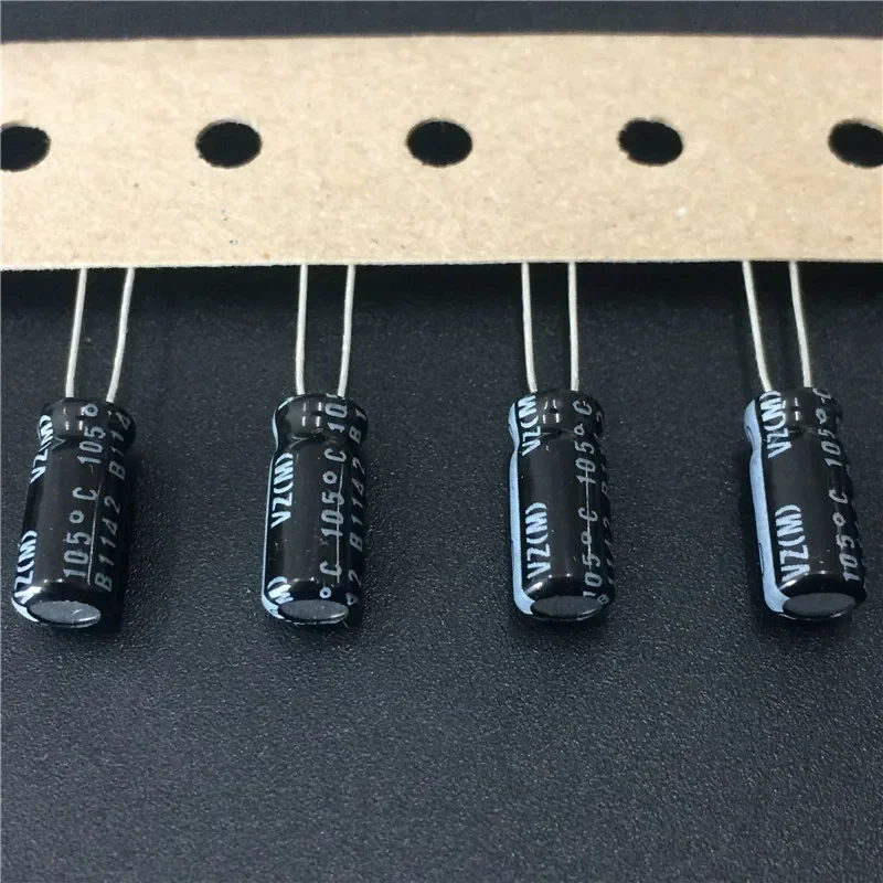 20Pcs/100Pcs NICHICON VZ Series 5x11mm 50V0.1uF Wide Temperature Range Aluminum Electrolytic Capacitor