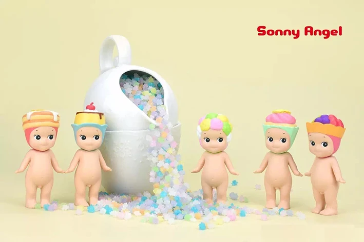 Sonny Angel กล่องตาบอด Hippers Candy Series Surprise กล่องมินิอะนิเมะรูปเครื่องประดับตุ๊กตาแฟนเด็กวันเกิดคริสต์มาส...