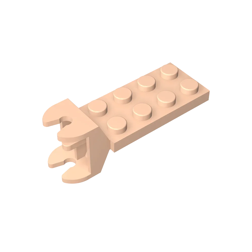 EKBricks EK-1136 Plaque de charnière 2 x 4 avec joint articulé - Femelle compatible avec lego 3640 Blocs de construction techniques