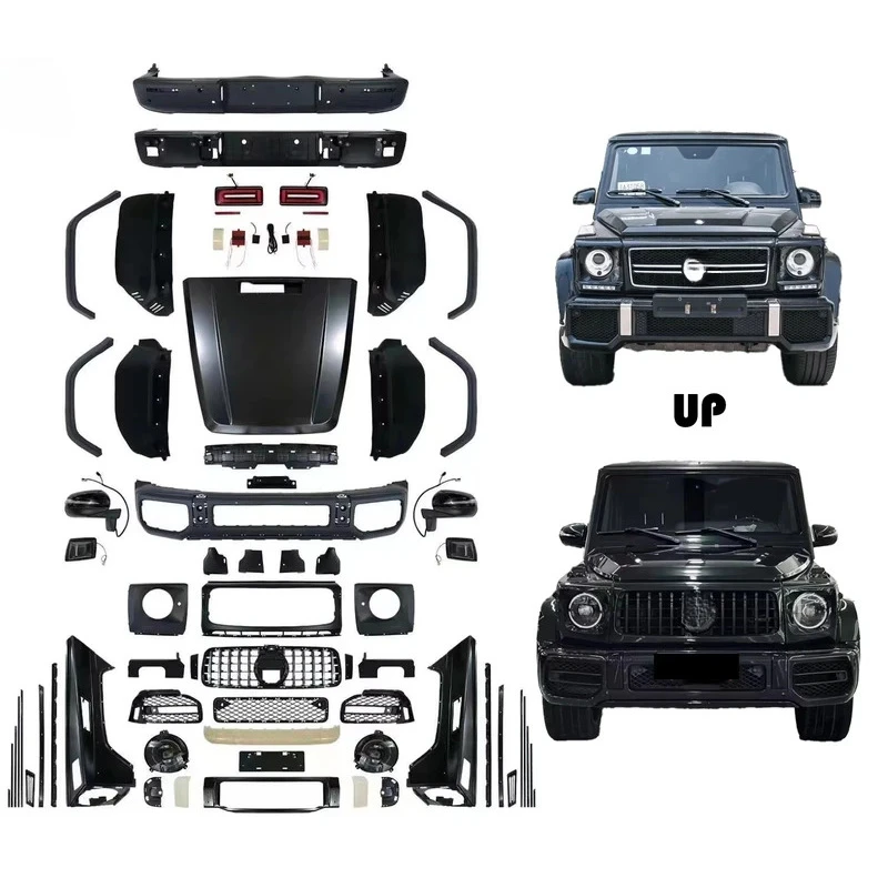 

G Class W463 Upgrade to W464 2009-2018 Body Kit Facelift Bumpers Plastic Body Kit G63 2019+