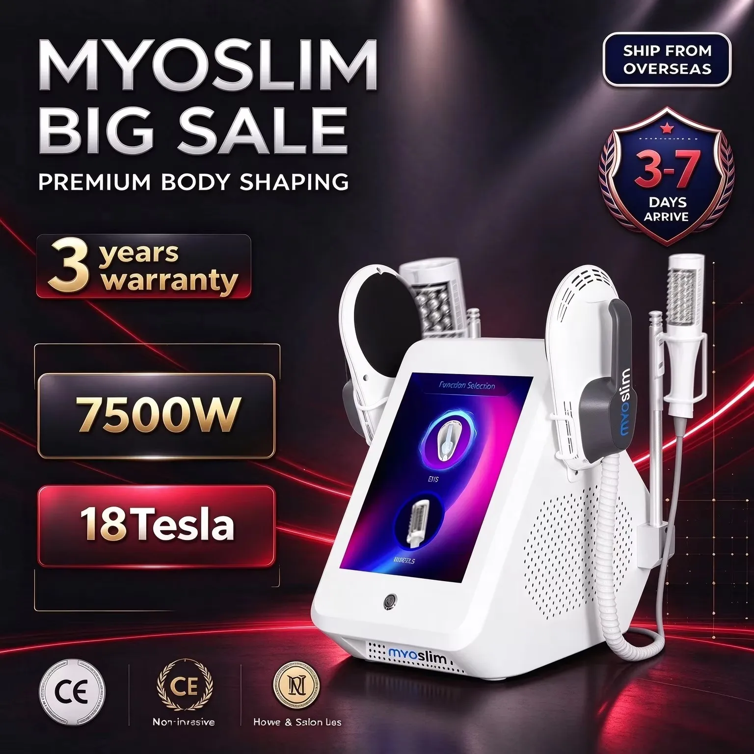 EMS Body Sculpt Machine Neo Rf Vacuum Inner Ball Roller Machine 360 Degree Rolling Cellulite Weights Loss Body Slimming