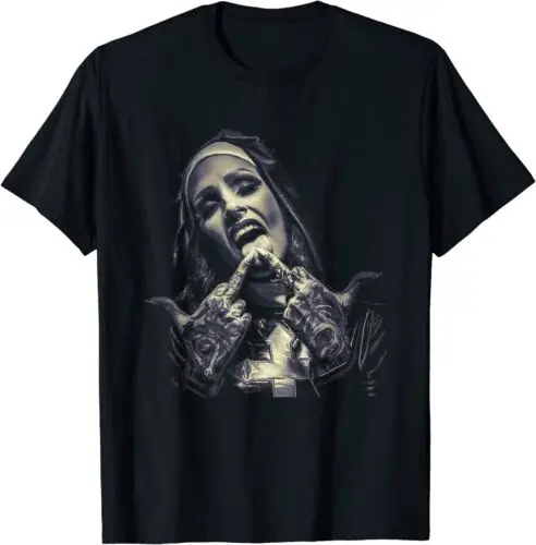 Nun Tattoos Unh0ly Best Design Great Gift Idea T-Shirt Size S-5XL