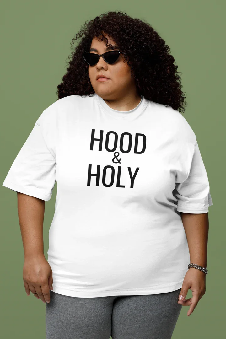 

2025 Hood & Holy T-Shirt – RTK Style High-end Luxury Is for Both Men and Women Top Y2k 2025 Summer Hot Sale