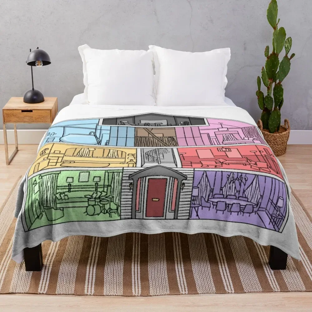 

Lover House Throw Blanket Decorative Throw Kid'S Cute Plaid Blankets