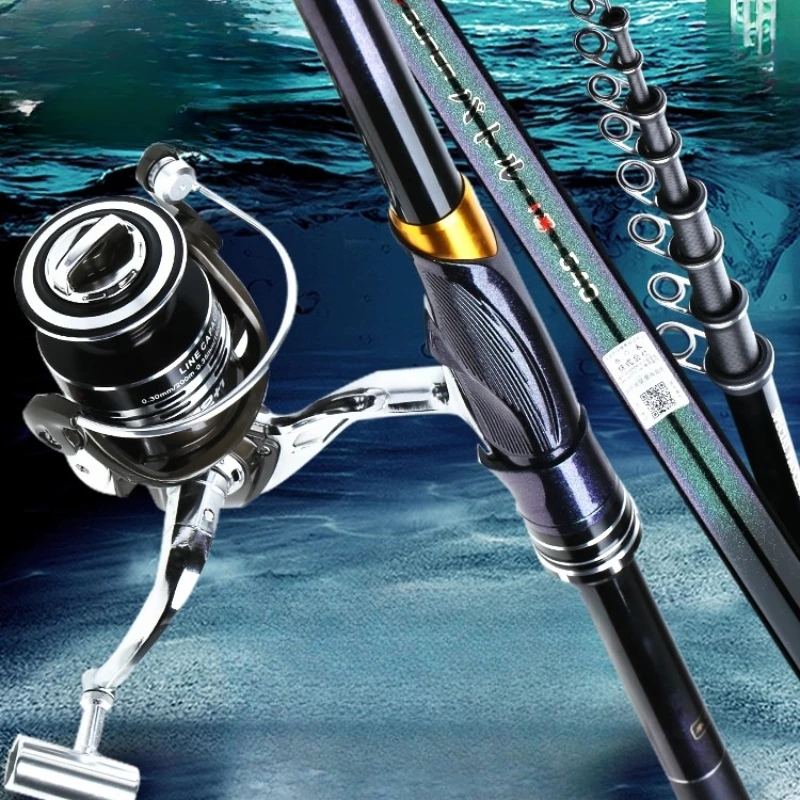 

Fishing rod carbon ultra-light long-distance throw slip drift special rod large guide ring rock fishing sea throwing