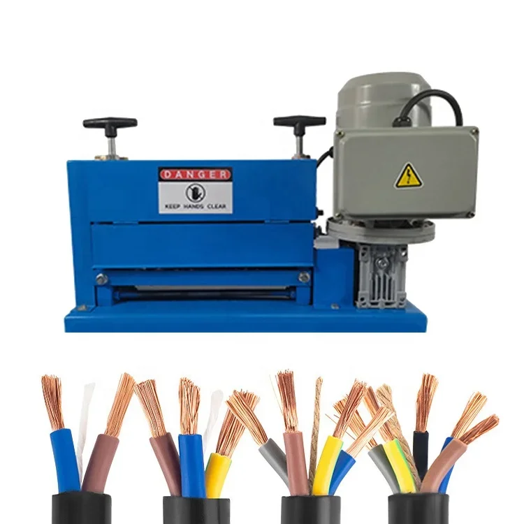 

Easy To Operate 1.5-38 MM 25-30 M/min Copper Wire Cable Stripping Machine Tin Wire Cutting And Strip Machine