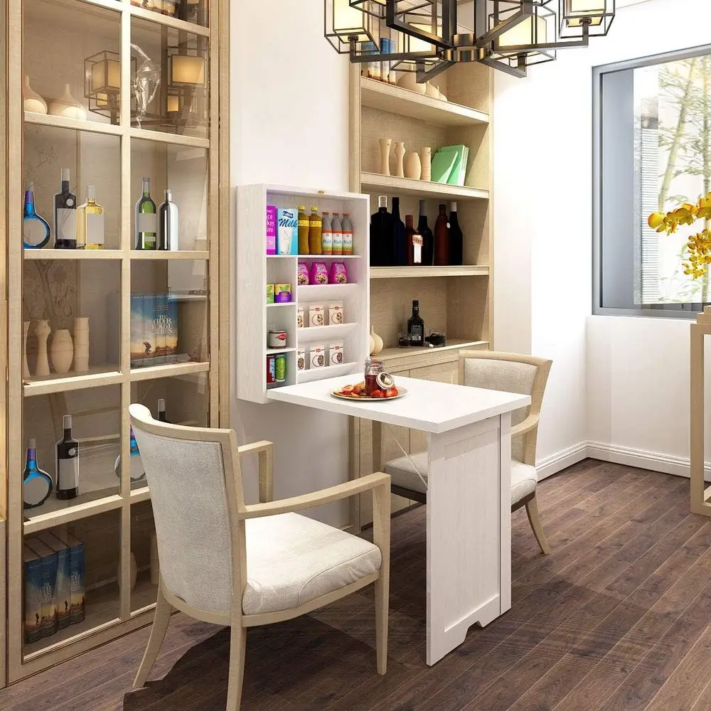 

Многофункциональный компьютерный стол Casart, настенный выдвижной стол, трансформируемый письменный стол для дома и офиса