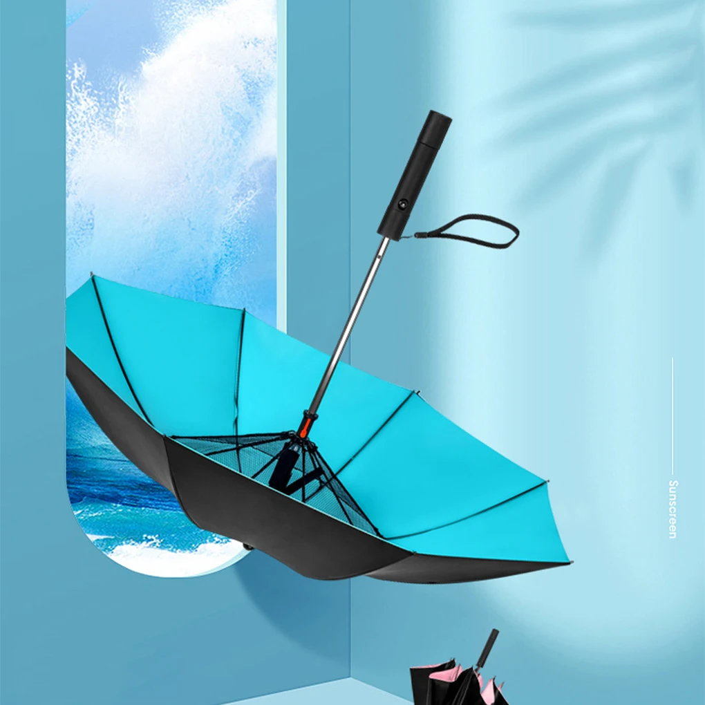 

Охлаждающий портативный летний зонт 3 в 1, охлаждающий зонт с вентилятором и распылителем тумана, USB перезаряжаемый вентилятор, зонт с блокировкой УФ-излучения