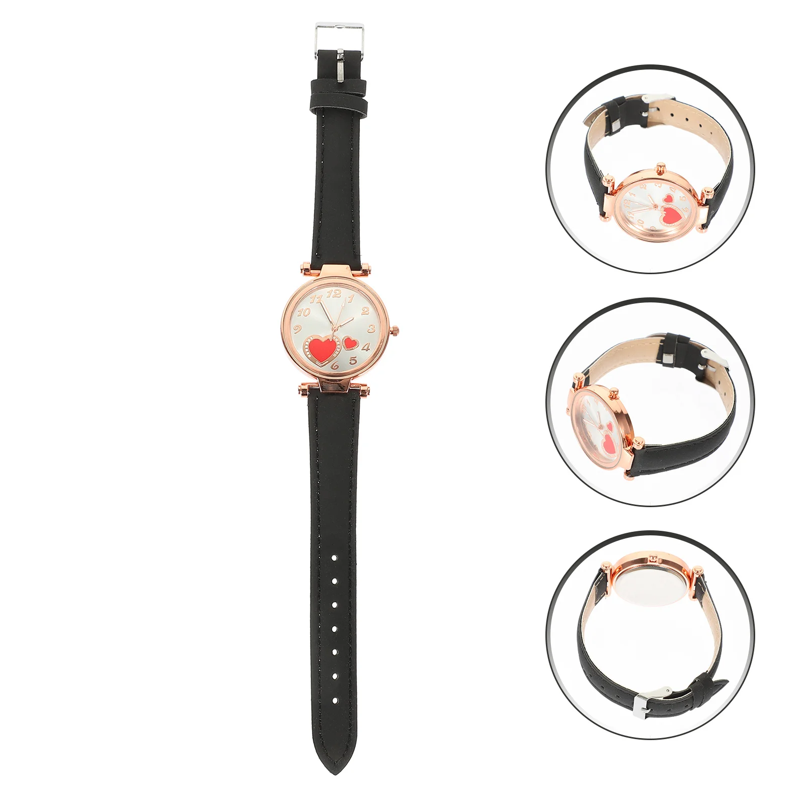 

Quartz Watch Adjustable Strap Lightweight Women Watch Leisure Gift Wristwatch for Work School Gathering