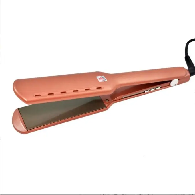 flat iron led hair straightener Professional Hair Straightener Flat Iron LED Display Titanium Hair Straightening Iron