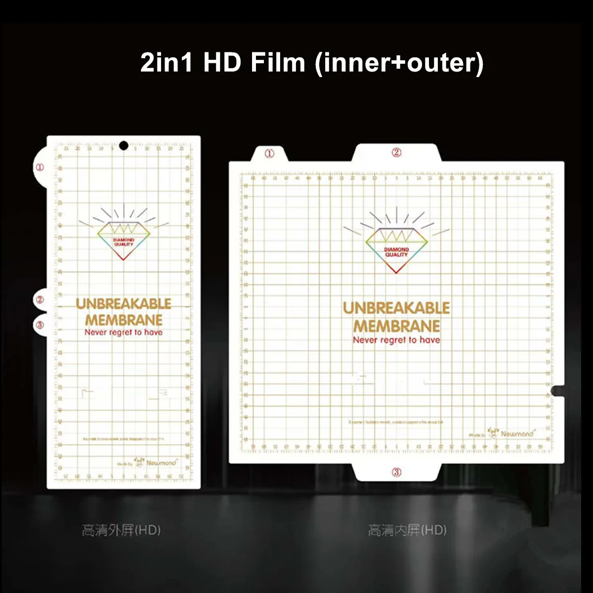 HD Matte Anti-Spy Soft TPU Hydrogel-Folie für Samsung Galaxy Z Fold 8 Ultra Fold8 Außen- und Innenseite Transparenter Displayschutz.