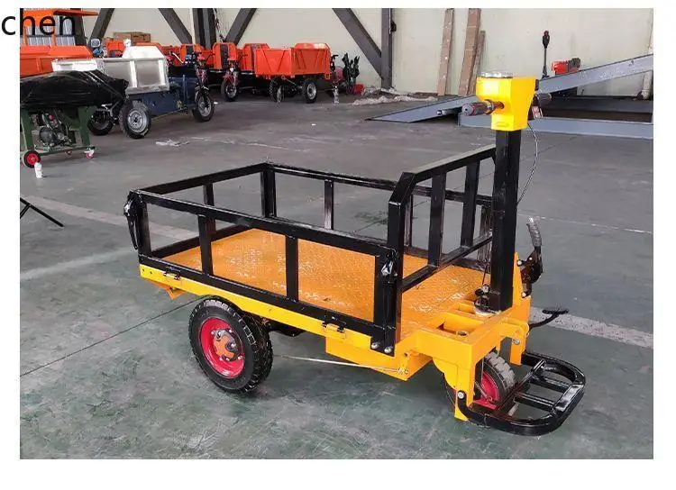 

LXC electric three-wheel flatbed truck construction site feeding and pulling bricks and goods manufacturer