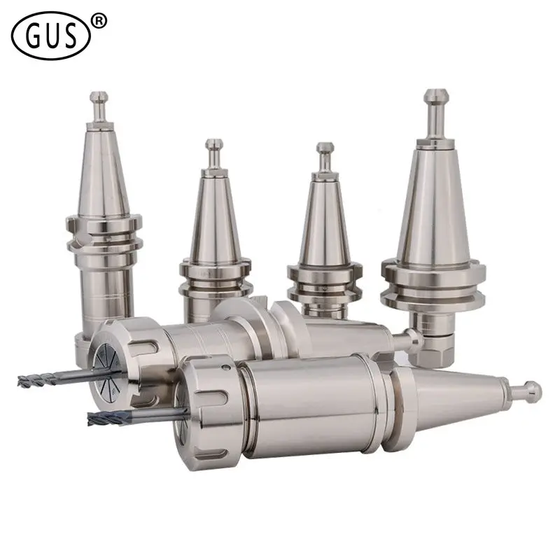 GUS BT30 BT40 shank holder ER16 ER20 ER25 ER32 60L 70L 100L tool holder for CNC machining center lathe tools Milling BT spindle