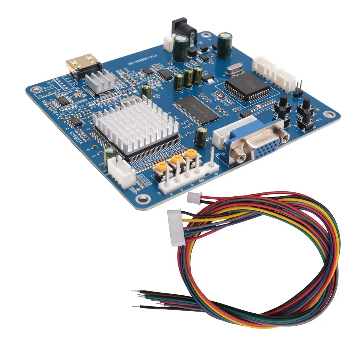A43M HD Video Output Converter Board VGA/RGB/CGA/EGA/YUV to HDMI-Compatible for Arcade Blue Game Machine Video Output