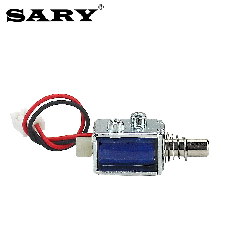 Mini Open Frame Push-Pull Electromagnet DC5v12v Small Electronic Lock Electromagnetic Lock solenoid Electric Bolt Lock