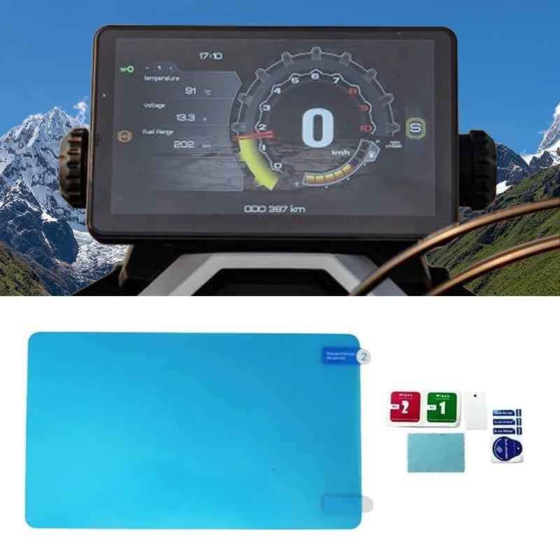 

Наклейка для инструментов ZONTES ZT368G 368 G 368g 2024, аксессуары для мотоциклов, защитная пленка для экрана, защита от царапин
