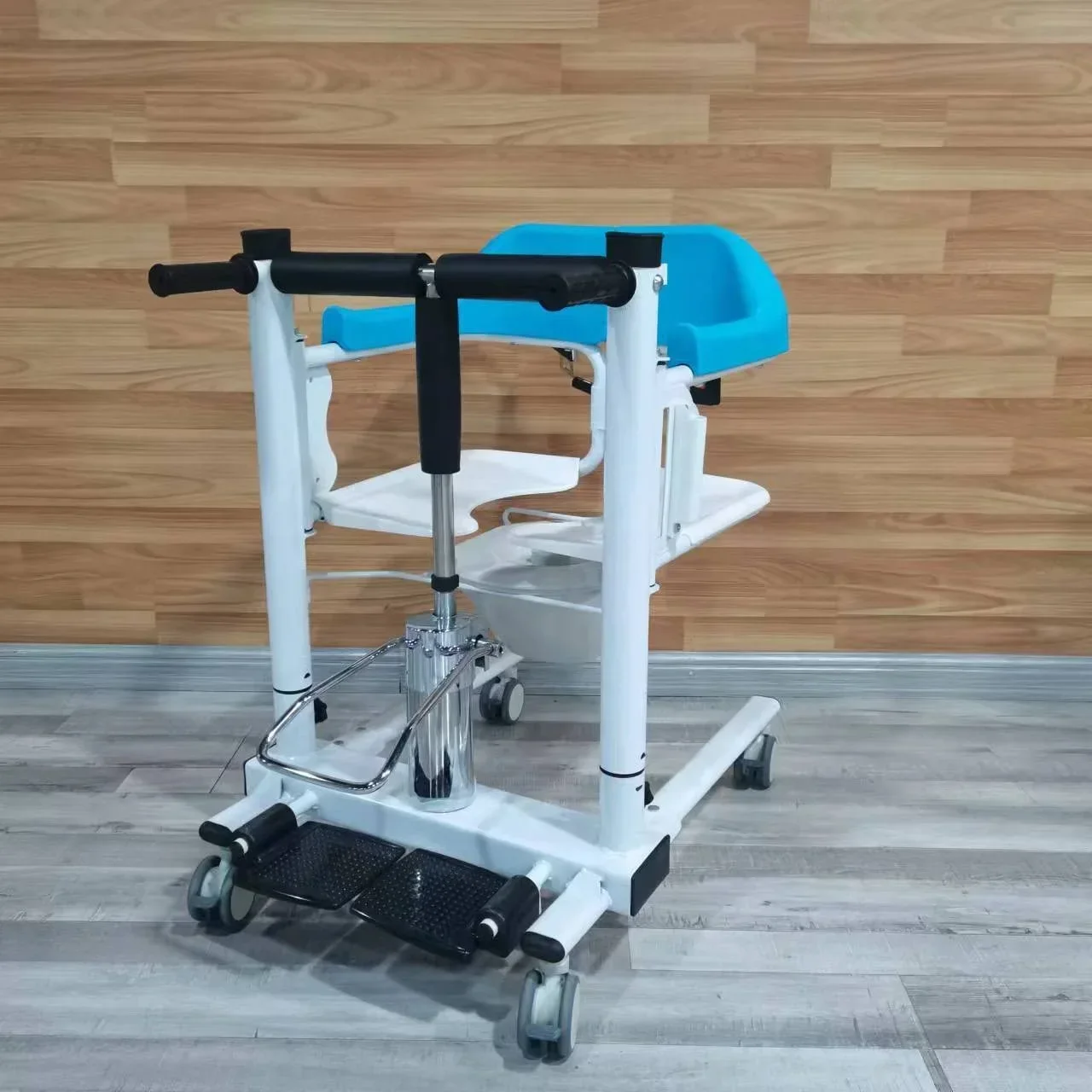 Imove Hydraulic Patient Lift Transfer Commode Chair Elderly,Transfer Patient from Bed to Chair