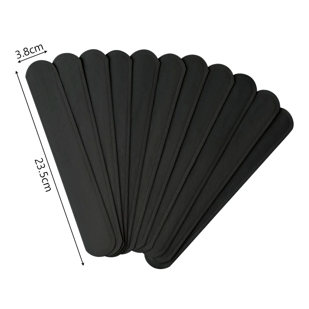 وسادة عرق قبعة من القماش يمكن التخلص منها فائقة الامتصاص وسادات بطانة ممتصة للعرق قابلة للتعديل وسادة ممتصة للتنفس ومضادة للأوساخ #6