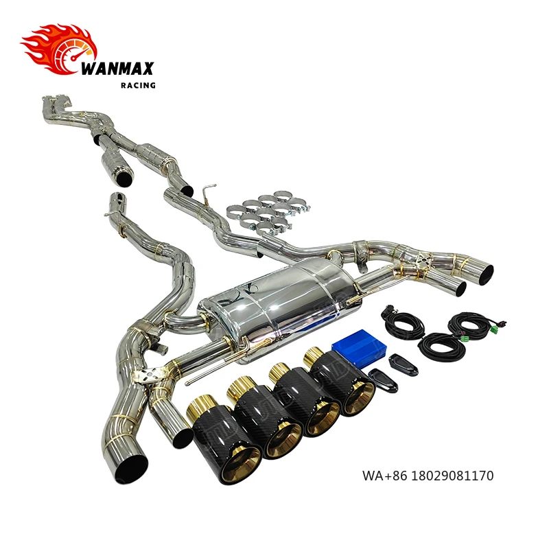 

Stainless Steel Catback Muffler Exhaust System for 2011 X3M F97 Exhaust Equal Length