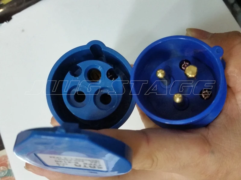 16A,32A 3 core,32A 5 core 63A 5 core 3Pin 5Pin conector de alimentação impermeável