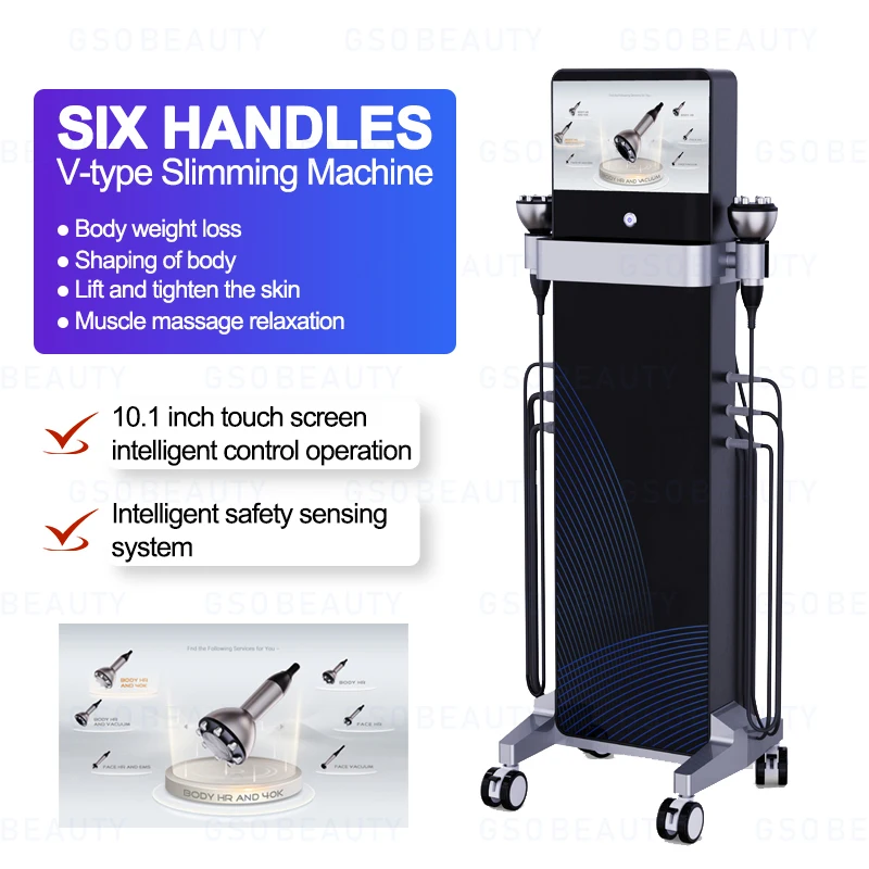 2026 NEW 6 in 1 Body Slimming Machine RF Face lift Vacuum Legacy Cellulite Removal Machine