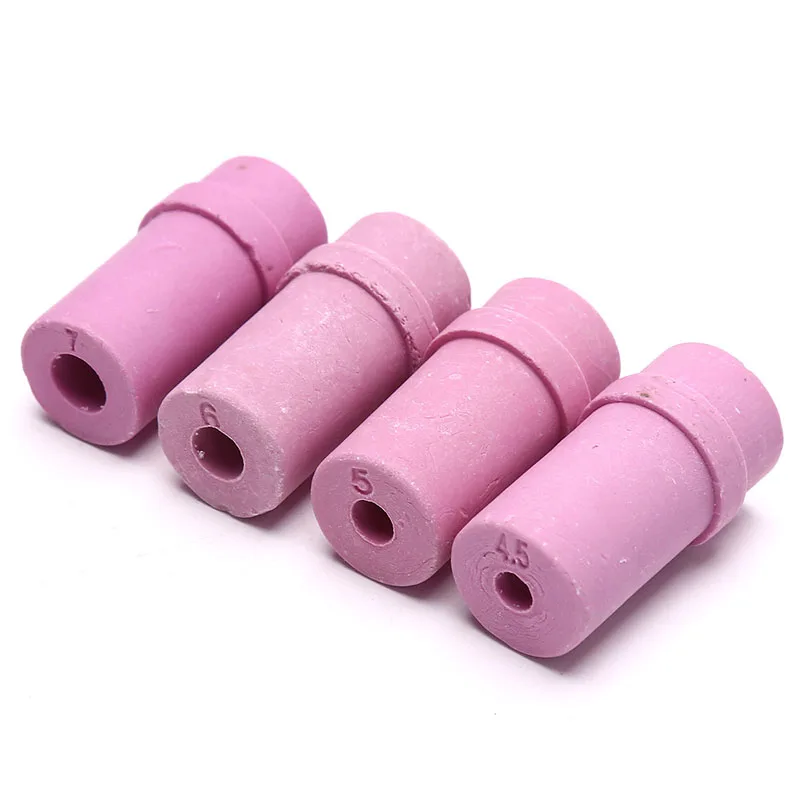 10Pcs 4.5/5/6/7mm Ceramic Sandblast Nozzle Air Sandblaster Tips For Pneumatic Blasting Tools Accessories